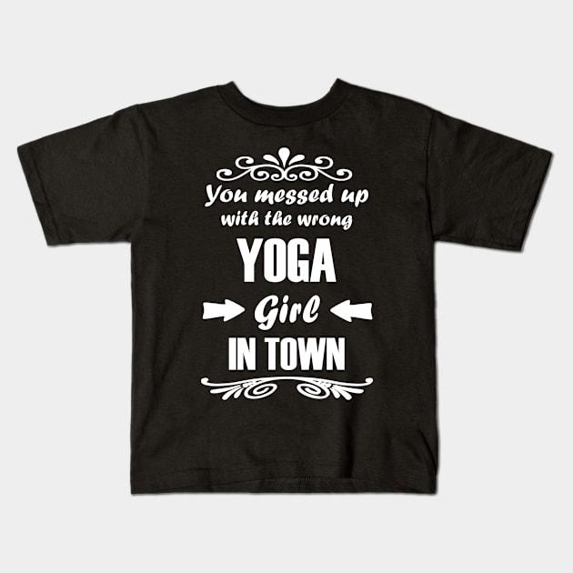 Meditation Yoga Rest Meditation Lifestyle Kids T-Shirt by FindYourFavouriteDesign